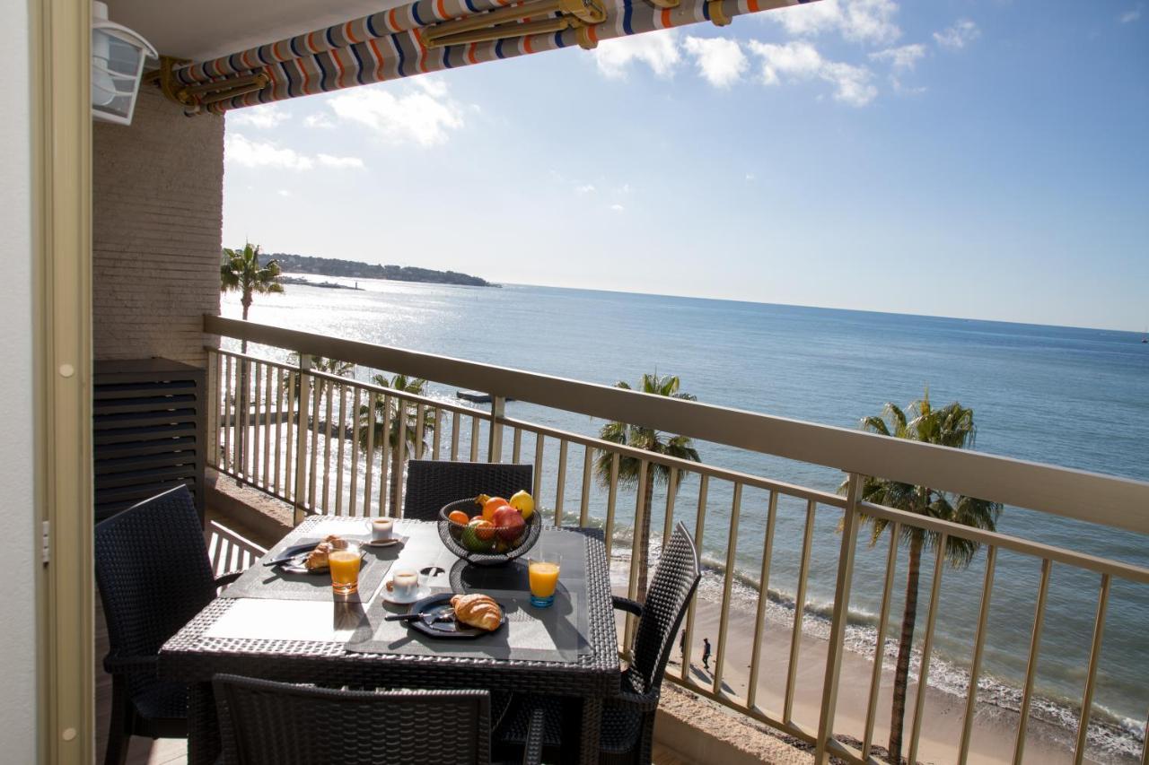 Vue Mer Panoramique, Clim, Balcon Et Plages Antibes Dış mekan fotoğraf